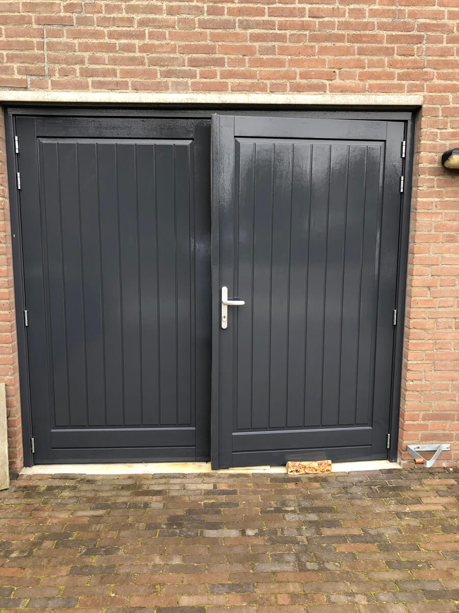 geschilderde deur